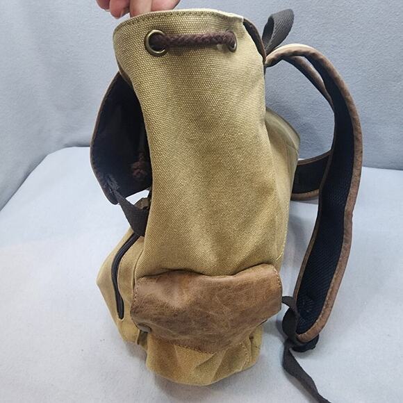 Naruto Uzumaki Brown Laptop Canvas Backpack Bookbag - Picture 5 of 11